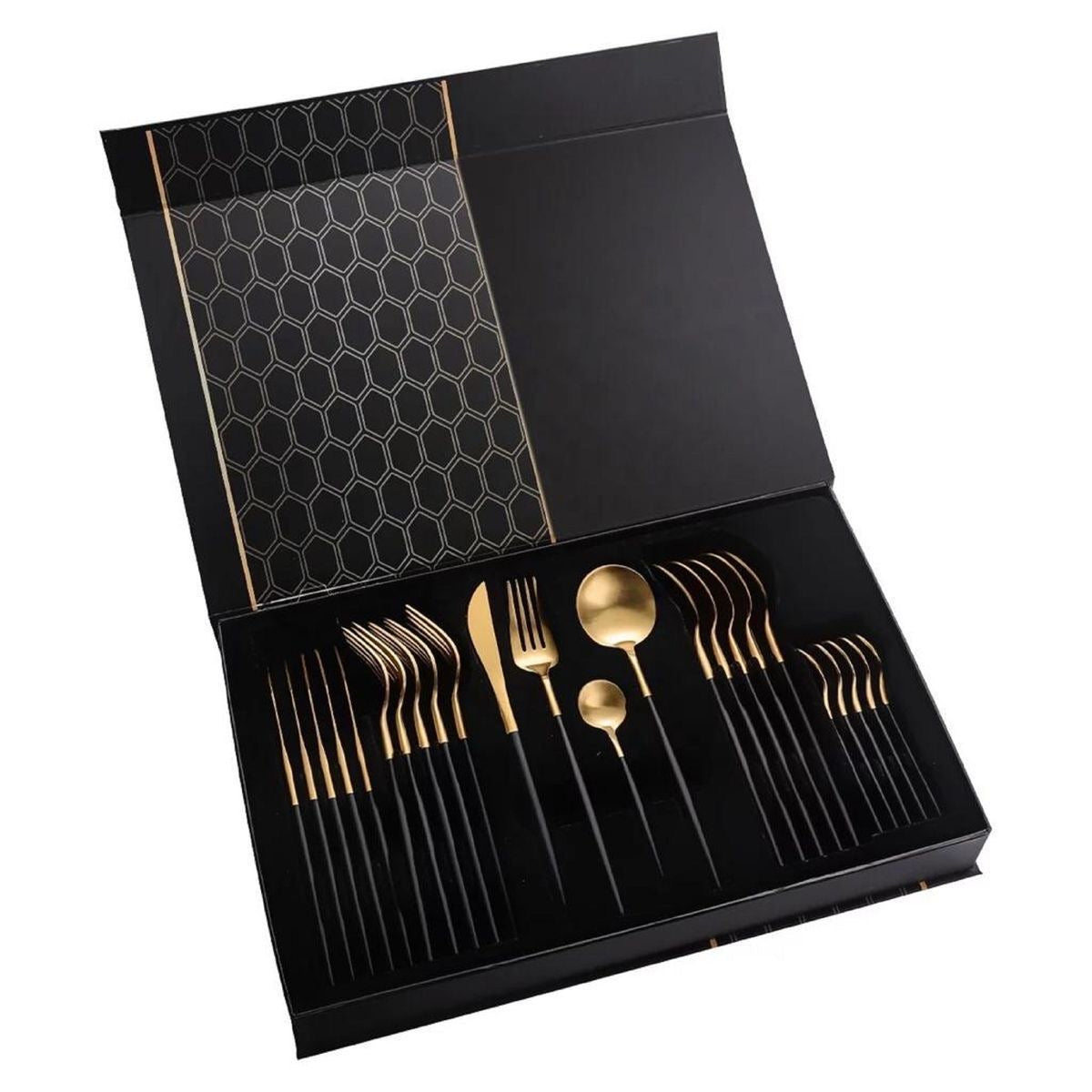 24pcs Stainless Steel Cutlery Set
