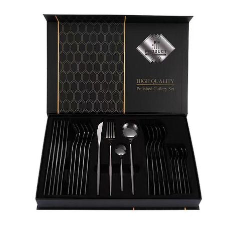 24pcs Stainless Steel Cutlery Set