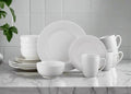 16-Piece White Dinnerware Set